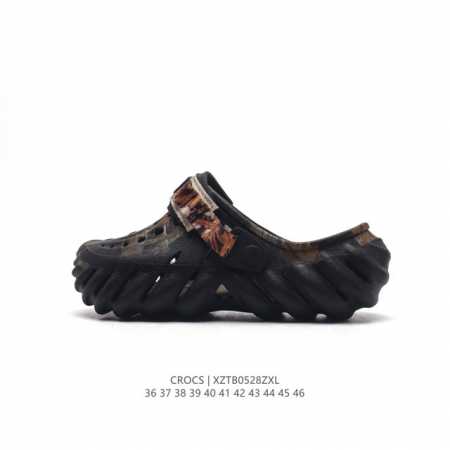 Crocs 沙滩洞洞鞋 男女休闲厚底增高凉拖鞋 卡骆驰杨幂同款 厚底增高凸显大长腿沙滩鞋 选择尺码时 建议选大一码 脚感更舒适 这款没有鞋盒 类型：男女鞋 尺码 - 点击图像关闭