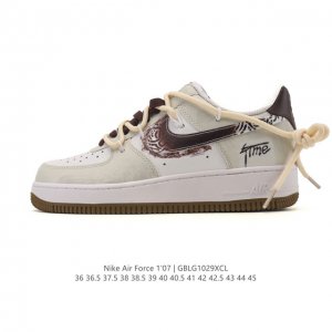公司级 Af1耐克 Nike Air Force 1 ‘07 Low 空军一号 小白鞋 解构绑带 厚底增高百搭运动板鞋 原楦头原纸板 打造纯正空军版型，专注外贸