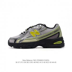 New Balance Mr740 Nb新百伦系列复古老爹风休闲运动慢跑鞋。采用轻质牛剖革拼接透气网眼衬垫织物鞋面材质 T-Beam大底提供足步弓支撑 保持步态