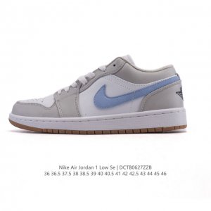 耐克 乔丹Air Jordan 1 Low Aj1 乔1 乔丹1代Aj1 低帮复古文化休闲运动篮球鞋。从1985 年面世的元年款汲取设计灵感，采用简洁大方的经典