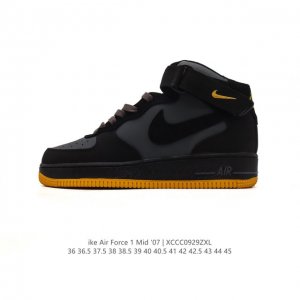 耐克 Nike Air Force 7 Mid 中帮魔术贴潮流百搭休闲运动板鞋 空军一号 卫冕联名 进口皮革，内置全掌solo ，柔软、弹性十足的缓震性能和出色