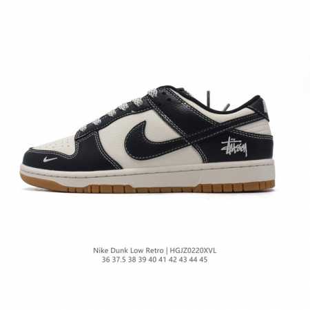 公司级 耐克 Nike Dunk Low Retro 运动鞋 经典复古板鞋。作为 80 年代经典篮球鞋款，起初专为硬木球场打造，后来成为席卷街头的时尚标杆，现以 - 点击图像关闭