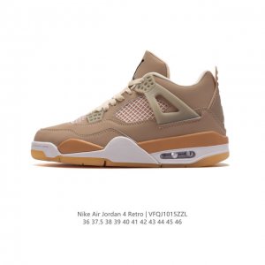 耐克 Nike Air Jordan 4 Retro Og 中帮 迈克尔 乔丹aj4代乔4 复古休闲运动文化篮球鞋。秉承轻量化的速度型篮球鞋设计思想完成设计，降