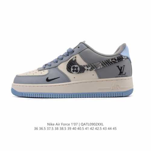 公司级 新款 Af1耐克 Nike Air Force 1 ‘07 Low 空军一号 气垫厚底增高百搭运动板鞋 原楦头原纸板 小白鞋 打造纯正空军版型，专注外贸