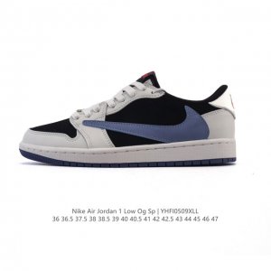 公司级 真标耐克 Nike Air Jordan 1 Low Og Sp Military Blue Aj1乔1倒勾 2025年新款 蛇年新款 低帮篮球鞋 Aj