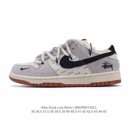 耐克 Nike Sb Dunk Low pro 男女同款运动鞋复古板鞋 解构绑带 双鞋带 采用柔软皮革鞋面 经久耐穿 塑就如元年款 Dunk 般的复古质感 鞋头 - 点击图像关闭