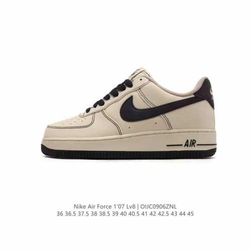 公司级 新款 Af1耐克 Nike Air Force 1 ‘07 Low 空军一号 气垫厚底增高百搭运动板鞋 原楦头原纸板 打造纯正空军版型，专注外贸渠道 全