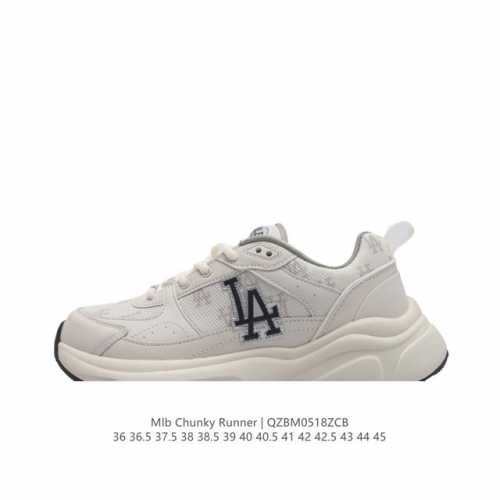 Mlb Fast Ball Classic Monogram 24Ss 纽约洋基队 网红休闲跑鞋 独特时尚风格 货号：3Arnfsb4N Gp001 码数：36