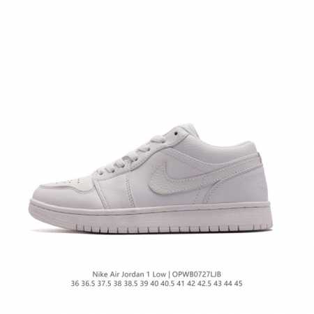 耐克 乔丹air Jordan 1 Low Aj1 乔1 乔丹1代aj1 低帮复古文化休闲运动篮球鞋。该鞋款从 1985 年元年款汲取设计灵感，焕新演绎简约经典 - 点击图像关闭