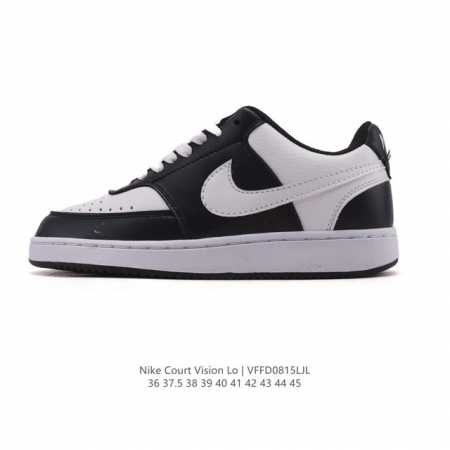 耐克Nike Court Vision Low 校园风低帮复古篮球板鞋男女运动鞋。延续80年代复古篮球鞋，添加学院风细节。皮革组合鞋面，利落风格，重现复古篮球风 - 点击图像关闭