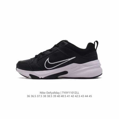 二层皮 NIKE耐克官方DEFYALLDAY男女子训练鞋透气缓震部分皮面健身 男女同款训练鞋。皮革鞋面搭配橡膠抓地機能鞋底，打造耐久設計，經得住嚴峻訓練的重重考 - 点击图像关闭