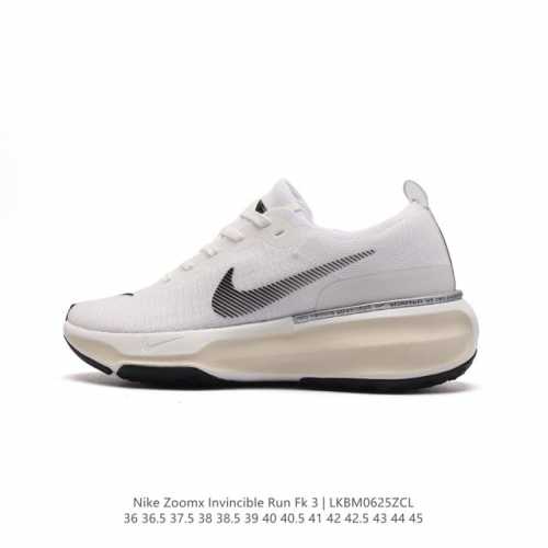 耐克 Nike ZOOMX INVINCIBLE RUN FK 3 机能风格运动鞋 厚底增高老爹鞋。最新一代的invincible 第三代来了！首先鞋面采用的是