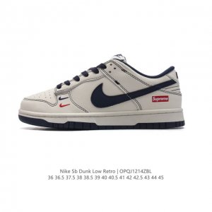 耐克 Nike Dunk Low Retro 运动鞋经典复古板鞋。作为 80 年代经典篮球鞋款，起初专为硬木球场打造，后来成为席卷街头的时尚标杆，现以经典细节和