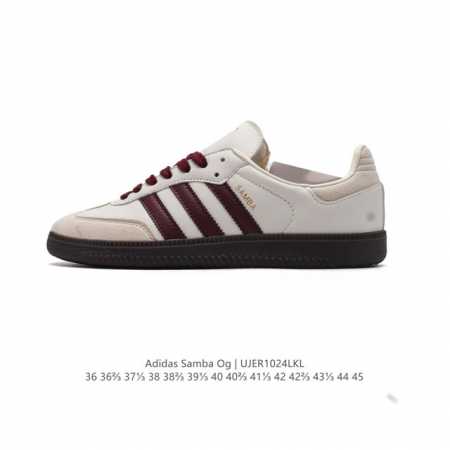 阿迪达斯 德训鞋 ADIDAS ORIGINALS SAMBA OG SHOES 经典运动鞋小白鞋 T头鞋 男女板鞋 彰显休闲摩登风情的时尚经典鞋。它诞生于50 - 点击图像关闭