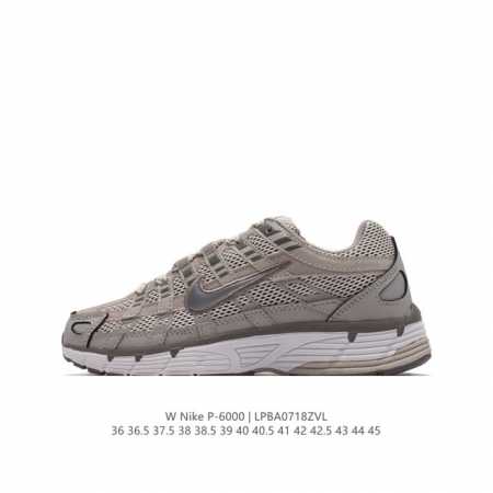 新配色 耐克 Nike 男女子休闲运动鞋p-6000Premium 轻便舒适透气防滑缓震耐磨跑步鞋。P-6000 是一款植根于 2000 年代风格的混合款式，让 - 点击图像关闭