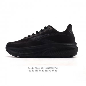 新品公司级 布鲁克斯Brooks Ghost 幽灵 17 经典鞋款厚底增高运动老爹鞋，Max 坐垫。搭载 Dna Loft V3 氮气超临界发泡中底，前掌厚度