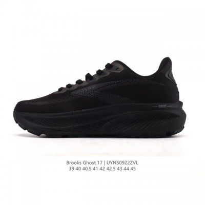 新品公司级 布鲁克斯Brooks Ghost 幽灵 17 经典鞋款厚底增高运动老爹鞋，Max 坐垫。搭载 Dna Loft V3 氮气超临界发泡中底，前掌厚度