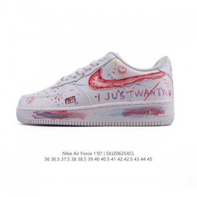 公司级 Af1耐克 Nike Air Force 1 ‘07 Low 空军一号 小白鞋 厚底增高百搭运动板鞋 原楦头原纸板 打造纯正空军版型，专注外贸渠道 全掌