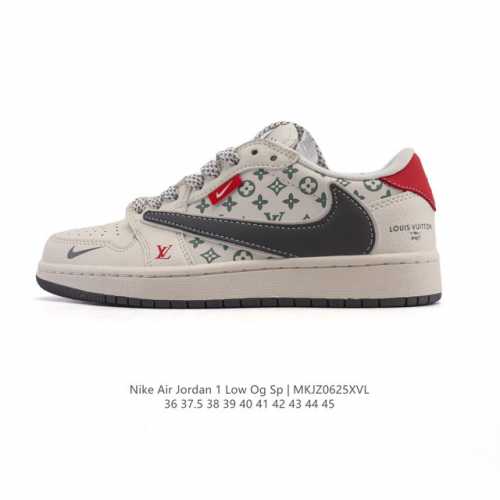 公司级 真标 耐克 Nike Air Jordan 1 Low Og Sp Military Blue Aj1乔1倒勾 2025年新款 蛇年新款 低帮篮球鞋 路