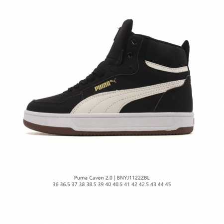 公司级 puma 彪马 男女式 Caven 2.0 运动板鞋卡文 2.0 中性高帮运动鞋。Caven 2.0 是对经典 1980 年代篮球轮廓的微妙旋转，外观是 - 点击图像关闭