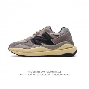 Newbalance 新百伦 Nb5740 运动鞋厚底增高男女鞋5740系列舒适轻便简约百搭休闲鞋，57 40运动鞋为爱舒适又追求时尚的人士而设计，采用抢眼的8