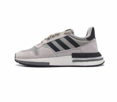 阿迪 Adidas 三叶草zx Boot 透气皮革网面拼接复古潮流户外休闲耐磨软底运动流行跑鞋巴斯夫 承袭了颇为熟悉的复古运动造型 鞋面由麂皮搭配织物打造 全掌 - 点击图像关闭