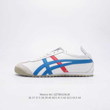 Asics 亚瑟士 男女鞋真标半码制 日产经典老牌-鬼塚虎 Onitsuka Tiger Mexico 66经典墨西哥系列复古经典百搭板鞋休闲运动鞋慢跑鞋 采用 - 点击图像关闭