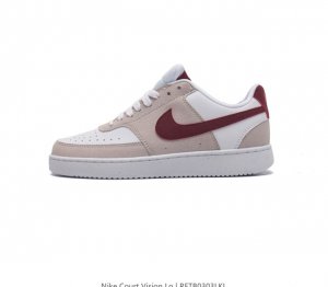 耐克nike Court Vision Lo校园风低帮复古篮球板鞋运动鞋 延续80年代复古篮球鞋 添加学院风细节 皮革组合鞋面 利落风格 重现复古篮球风范 鞋头