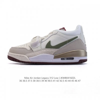 特价 耐克 Aj 乔丹 Air Jordan Legacy 312 低帮运动鞋 Aj312 乔312百搭篮球鞋 酷炫混搭，谁人不爱？Air Jordan Leg