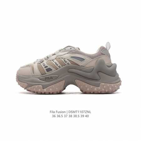 公司级 斐乐 女款老爹鞋 FILA FUSION 厚底增高百搭运动板鞋 意大利百年经典运动品牌，网红单品 小红书推荐爆款 FILA斐乐新款小白鞋斐乐潮牌文化街头 - 点击图像关闭