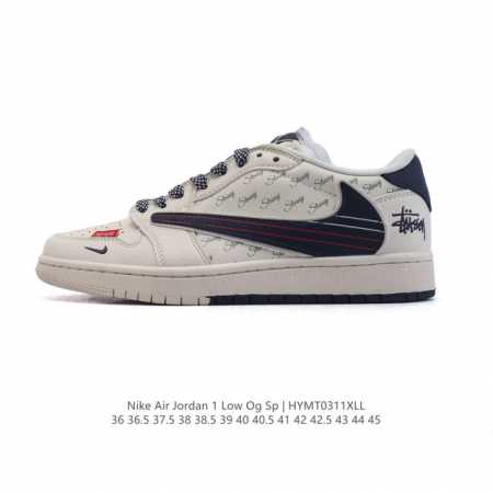 260 【公司级】真标 耐克/Nike Air Jordan 1 Low Og Sp"Military Blue"Aj1乔1倒勾低帮篮球鞋 Aj1 乔丹1代 A - 点击图像关闭
