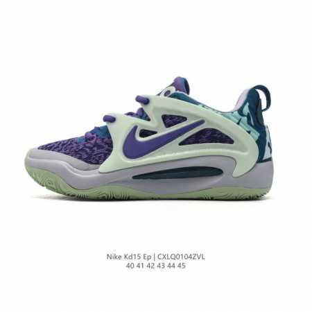 耐克 Nike Kd15 Ep 凯文 杜兰特全新15代签名休闲运动篮球男士运动鞋 。面料纹理就有延续 多层网布的特色 内外侧接上立体结构负责支撑锁定 跟鞋面之间 - 点击图像关闭