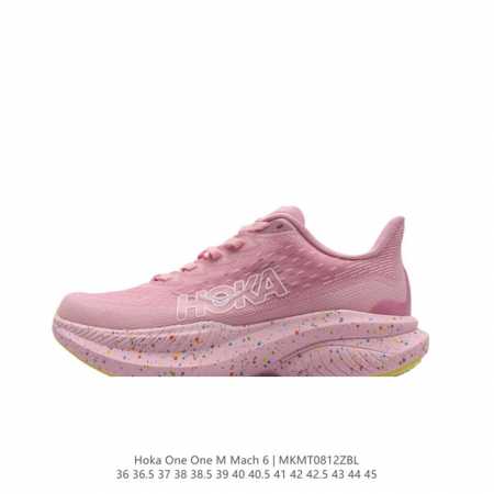 hoka One One独特的竞训鞋,主打舒适软弹hokamach马赫6#竞速跑鞋 Hoka Mach 6 轻盈且富有弹性的舒适感！迄今为止最轻量灵敏的mach - 点击图像关闭