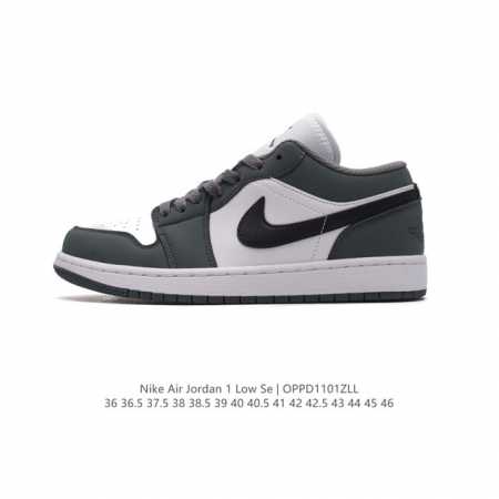 耐克 乔丹Air Jordan 1 Low AJ1 乔1 乔丹1代aj1 低帮复古文化休闲运动篮球鞋。该鞋款从 1985 年元年款汲取设计灵感，焕新演绎简约经典 - 点击图像关闭
