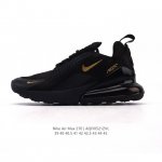 耐克 Nike Air Max 270 后半掌气垫缓震运动鞋时尚男士跑步鞋 作为 Nike 休闲型 Air Max 鞋款 Nike Air Max 270 运动