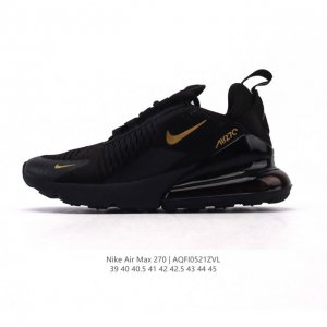 耐克 Nike Air Max 270 后半掌气垫缓震运动鞋时尚男士跑步鞋 作为 Nike 休闲型 Air Max 鞋款 Nike Air Max 270 运动