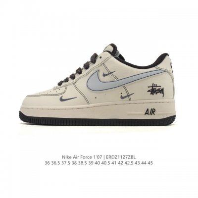 公司级 Af1耐克 Nike Air Force 1 ‘07 Low 空军一号 2025年 新款 厚底增高百搭运动板鞋 原楦头原纸板 打造纯正空军版型，专注外贸