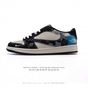公司级 真标 耐克 Nike Air Jordan 1 Low Og Sp Military Blue Aj1乔1倒勾 2025年新款 蛇年新款 低帮篮球鞋 A