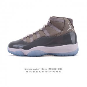 公司级 耐克乔丹11代 Nike Air Jordan 11 Retro 复刻男运动鞋 Aj11代经典设计，深受球员与球迷喜爱。Jordan 乔丹 采用漆皮牛培