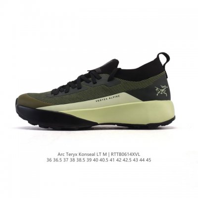 公司级 始祖鸟 Arc’Teryx 男女鞋Vertex Alpine Gtx防水防滑户外徒步 轻便低帮越野登山鞋 厚底增高老爹鞋 登山靴 防水加强版男士系列加强