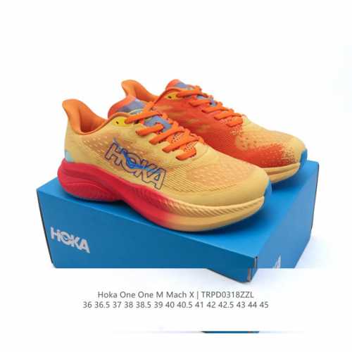 140 hoka One One独特的竞训鞋,主打舒适软弹Hokamach马赫6#竞速跑鞋 Hoka Mach 6 轻盈且富有弹性的舒适感！迄今为止最轻量灵敏的