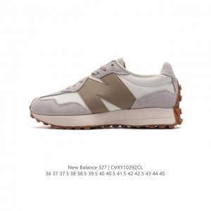 纯原版本翘屁股 NB 新百伦 New Balance 327系列复古休闲运动慢跑鞋时尚男女运动鞋 以更纯粹的复古风格设计打造的全新造型 侧身还以解构设计，将 N