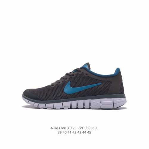 耐克nike Free 3.0 V2 耐克赤足3.0经典透气网面休闲百搭运动跑鞋 耐克赤足3.0 V2网面透气跑鞋超轻网布透气情侣跑步鞋 类型：男鞋 码数：39