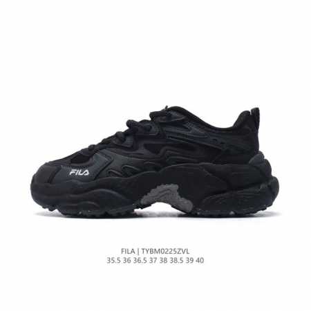 公司级 斐乐 女款休闲鞋 Fila Fusion 厚底增高百搭运动鞋 意大利百年经典运动品牌，网红单品 小红书推荐爆款 Fila斐乐新款小白鞋斐乐潮牌文化街头风 - 点击图像关闭