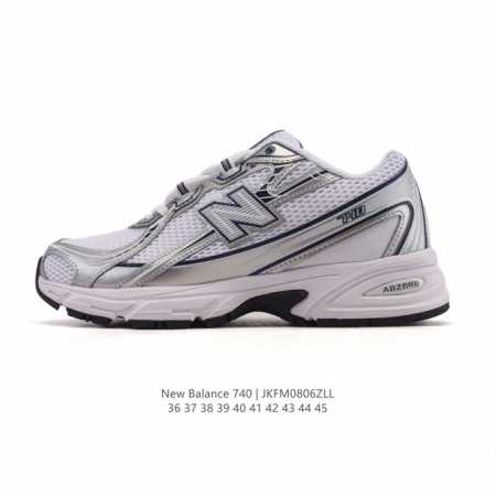 New Balance Mr740 Nb新百伦系列复古老爹风休闲运动慢跑鞋。采用轻质牛剖革拼接透气网眼衬垫织物鞋面材质 T-Beam大底提供足步弓支撑 保持步态 - 点击图像关闭