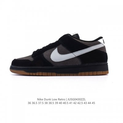 真标 耐克 Nike Dunk Low 男女士运动鞋复古滑板鞋 Sb系列经典运动鞋，采用天然皮革，经久耐穿，塑就如元年款 Dunk 般的复古质感。鞋头透气孔，搭