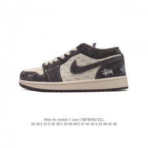 耐克 乔丹air Jordan 1 Low Aj1 乔1 乔丹1代aj1 低帮复古文化休闲运动篮球鞋。该鞋款从 1985 年元年款汲取设计灵感，焕新演绎简约经典