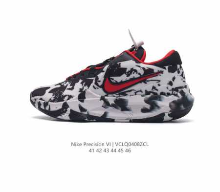 耐克 Nike Precision Vi 缓震耐磨休闲运动男女子实战篮球鞋 Precision 6 系列 训练鞋 。这款产品抓地力很好，轻便透气，舒适感强，很适 - 点击图像关闭