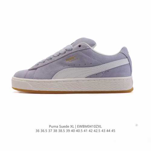 彪马 Puma 休闲板鞋 Suede Xl系列经典翻毛皮厚底防滑耐磨舒适透气运动鞋 新年穿有型 时尚 穿搭 球鞋 穿搭 时尚 潮流 面包鞋 Puma面包鞋，