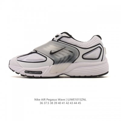 新品公司级 耐克 Nike Air Pegasus Wave 耐克赛博飞马男女子运动鞋赛博飞马运动复古舒适低帮透气波浪美学运动鞋 Ib0612 。缓震技术，采用